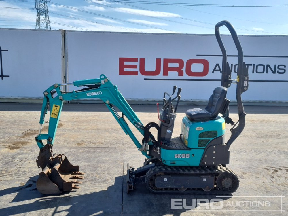 2021 Kobelco SK08-1EV - Miniekskavaator: pilt 2 2021 Kobelco SK08-1EV - Miniekskavaator: pilt 2