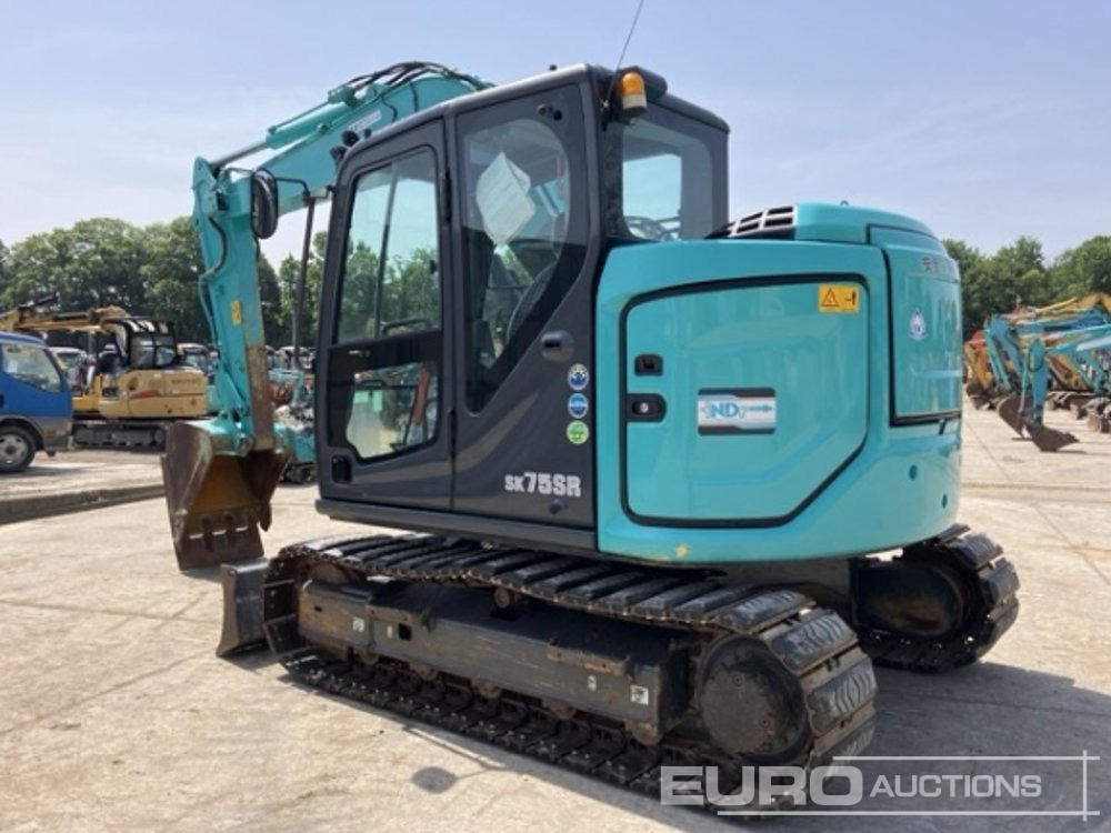 2021 Kobelco SK75SR-7 - Miniekskavaator: pilt 5 2021 Kobelco SK75SR-7 - Miniekskavaator: pilt 5