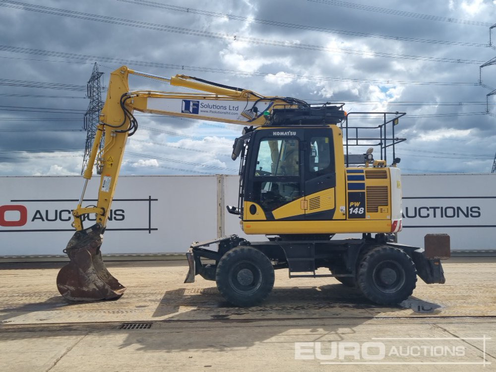 2021 Komatsu PW148-11 - Ratastel ekskavaator: pilt 2 2021 Komatsu PW148-11 - Ratastel ekskavaator: pilt 2