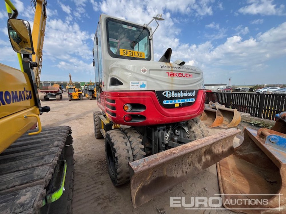 2021 Takeuchi TB295W - Ratastel ekskavaator: pilt 3 2021 Takeuchi TB295W - Ratastel ekskavaator: pilt 3