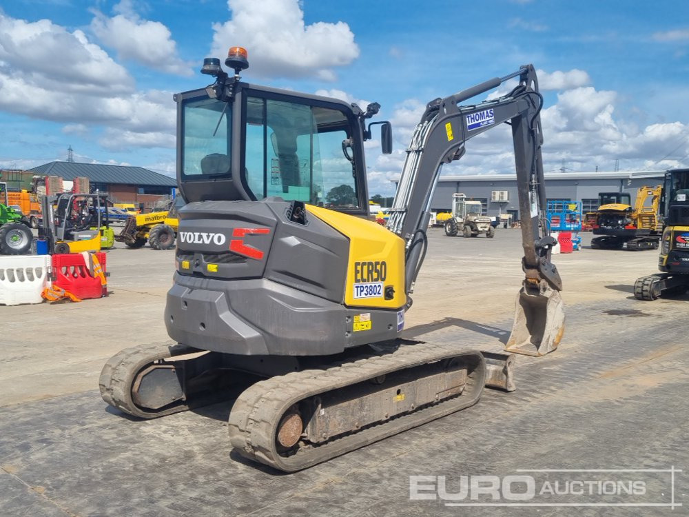 2021 Volvo ECR50F - Miniekskavaator: pilt 5 2021 Volvo ECR50F - Miniekskavaator: pilt 5