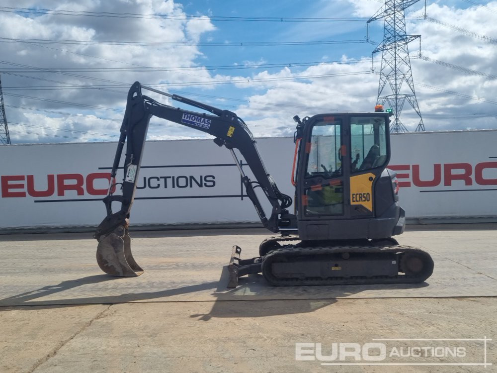 2021 Volvo ECR50F - Miniekskavaator: pilt 2 2021 Volvo ECR50F - Miniekskavaator: pilt 2
