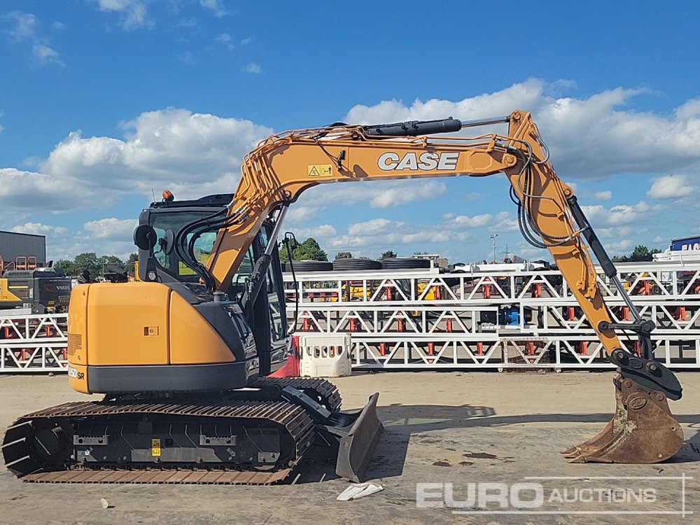 Miniekskavaator 2022 Case CX85D SR: pilt 6