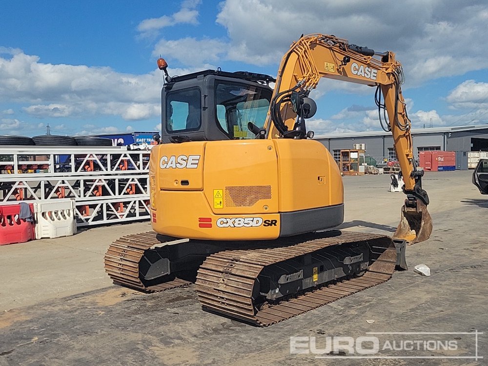 2022 Case CX85D SR - Miniekskavaator: pilt 5 2022 Case CX85D SR - Miniekskavaator: pilt 5
