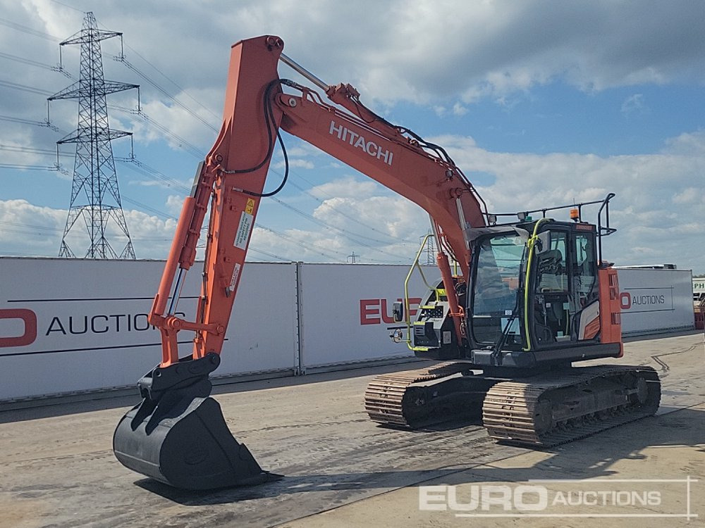 2022 Hitachi ZX135US-7 - Lintekskavaator: pilt 1 2022 Hitachi ZX135US-7 - Lintekskavaator: pilt 1