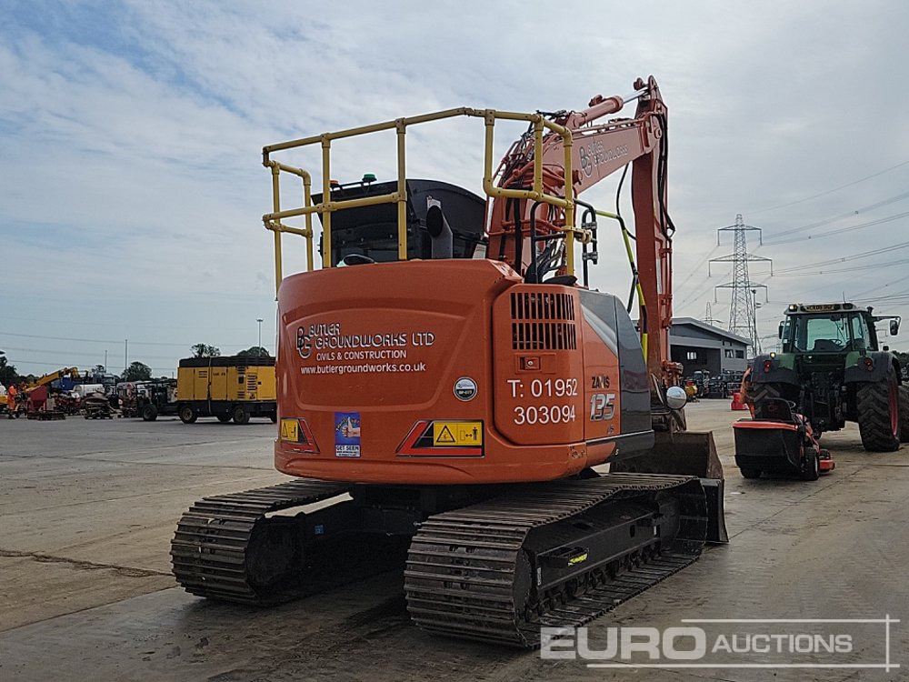2022 Hitachi ZX135USBL-7 - Lintekskavaator: pilt 5 2022 Hitachi ZX135USBL-7 - Lintekskavaator: pilt 5