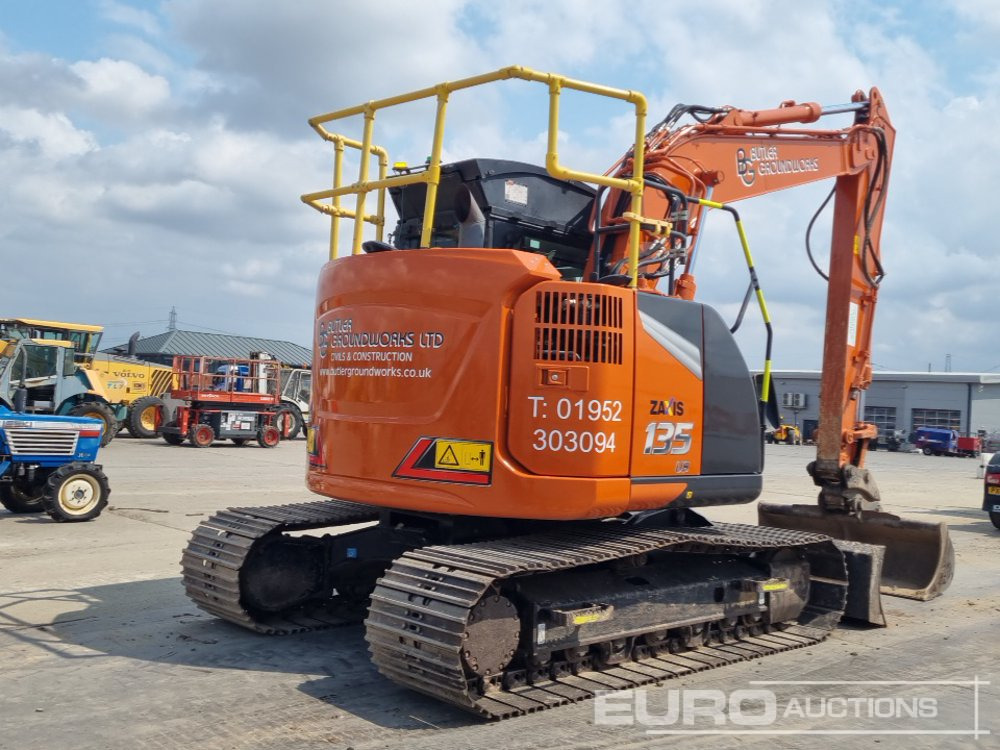 2022 Hitachi ZX135USBL-7 - Lintekskavaator: pilt 5 2022 Hitachi ZX135USBL-7 - Lintekskavaator: pilt 5