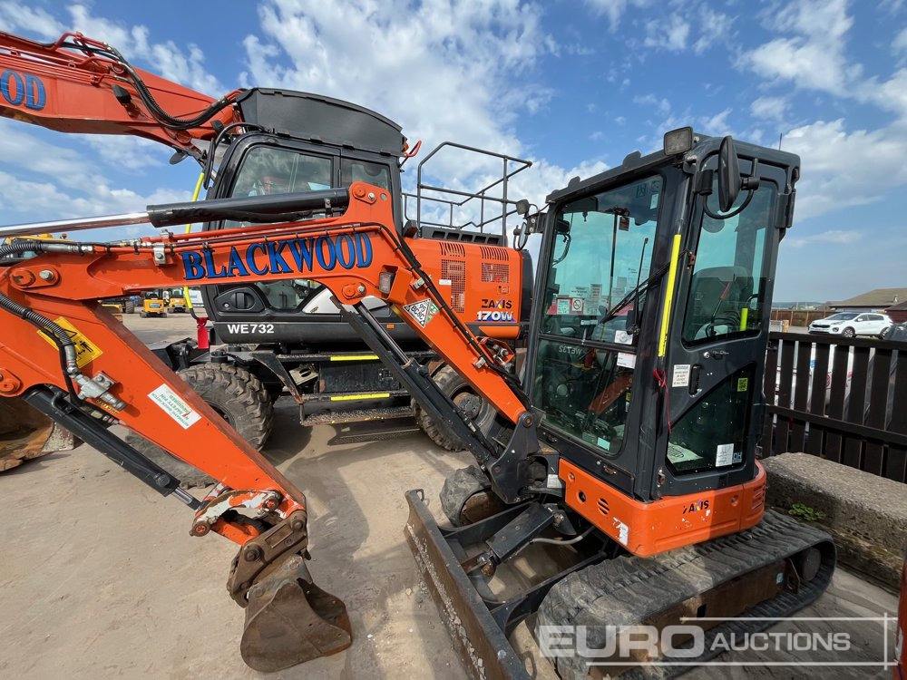 2022 Hitachi ZX26U-6 CLR - Miniekskavaator: pilt 1 2022 Hitachi ZX26U-6 CLR - Miniekskavaator: pilt 1
