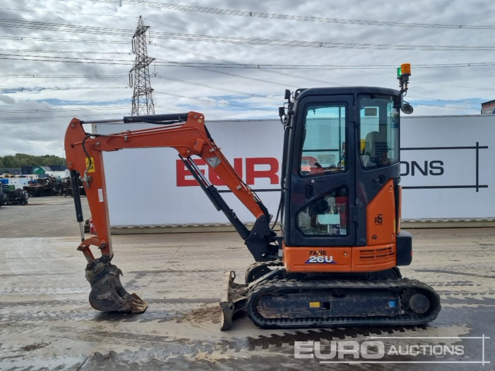 2022 Hitachi ZX26U-6 CLR - Miniekskavaator: pilt 2 2022 Hitachi ZX26U-6 CLR - Miniekskavaator: pilt 2