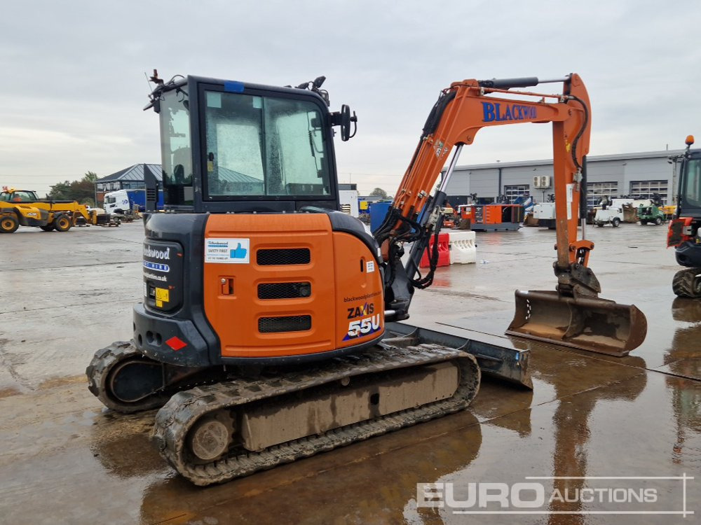 2022 Hitachi ZX55U-6 CLR - Miniekskavaator: pilt 5 2022 Hitachi ZX55U-6 CLR - Miniekskavaator: pilt 5