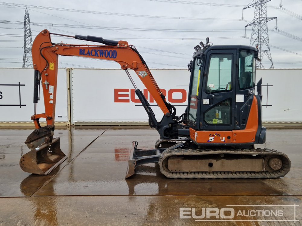 2022 Hitachi ZX55U-6 CLR - Miniekskavaator: pilt 2 2022 Hitachi ZX55U-6 CLR - Miniekskavaator: pilt 2