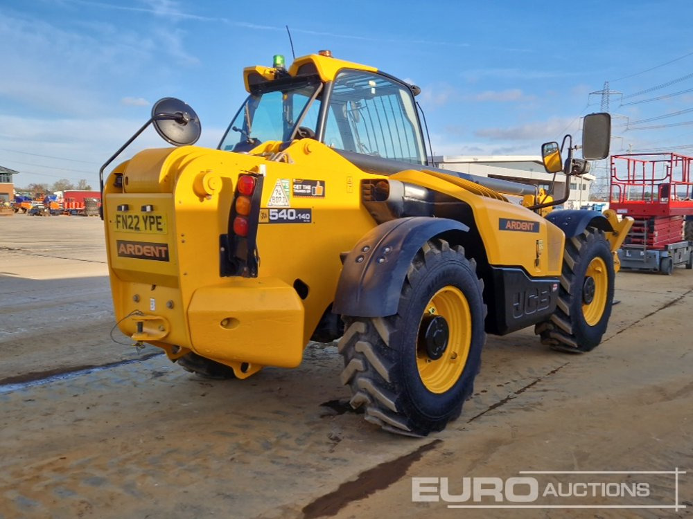 2022 JCB 540-140 Hi Viz - Teleskooplaadur: pilt 5 2022 JCB 540-140 Hi Viz - Teleskooplaadur: pilt 5