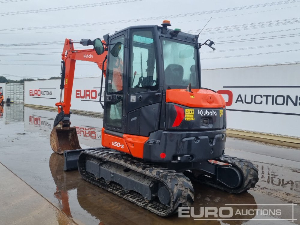 2022 Kubota U50-5 - Miniekskavaator: pilt 3 2022 Kubota U50-5 - Miniekskavaator: pilt 3