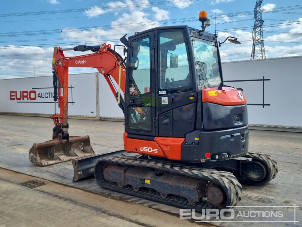2022 Kubota U50-5 - Miniekskavaator: pilt 3 2022 Kubota U50-5 - Miniekskavaator: pilt 3