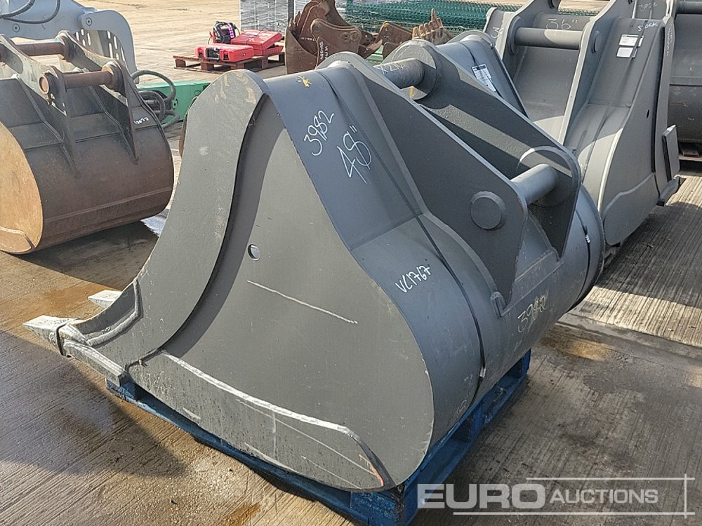 2022 Miller 48" Scoop Bucket 80mm Pin to suit 20 Ton Excavator - Kopp: pilt 3 2022 Miller 48" Scoop Bucket 80mm Pin to suit 20 Ton Excavator - Kopp: pilt 3