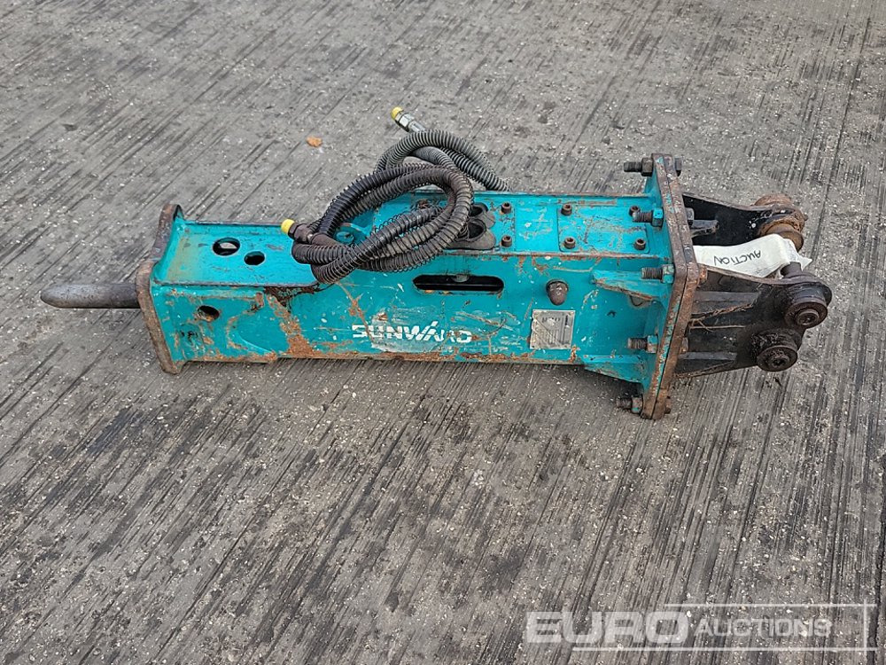 2022 Sunward Hydraulic Breaker 25mm Pin to suit Mini Excavator - Hüdrauliline haamer: pilt 2 2022 Sunward Hydraulic Breaker 25mm Pin to suit Mini Excavator - Hüdrauliline haamer: pilt 2