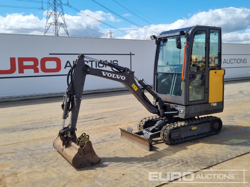 2022 Volvo EC18E - Miniekskavaator: pilt 1 2022 Volvo EC18E - Miniekskavaator: pilt 1