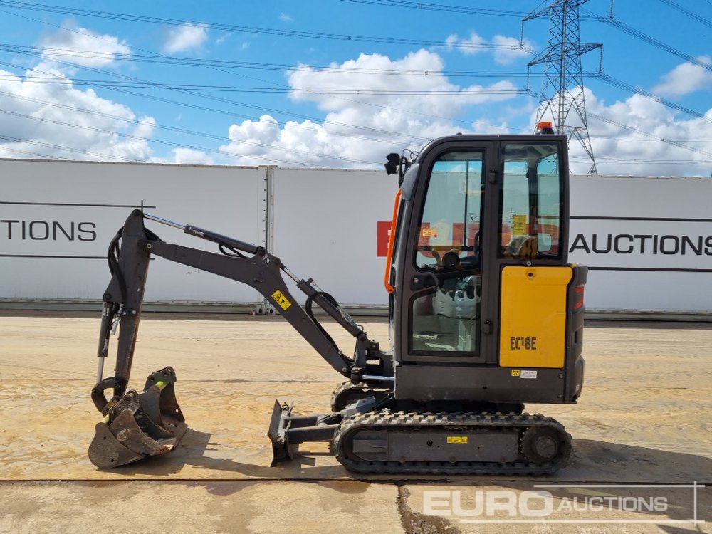 2022 Volvo EC18E - Miniekskavaator: pilt 2 2022 Volvo EC18E - Miniekskavaator: pilt 2
