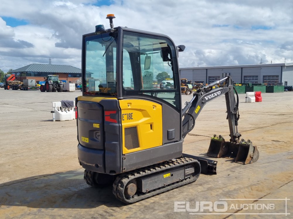 2022 Volvo EC18E - Miniekskavaator: pilt 5 2022 Volvo EC18E - Miniekskavaator: pilt 5