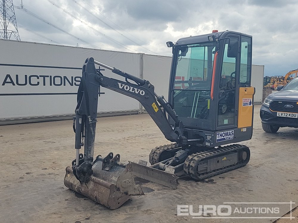 2022 Volvo EC18E - Miniekskavaator: pilt 1 2022 Volvo EC18E - Miniekskavaator: pilt 1