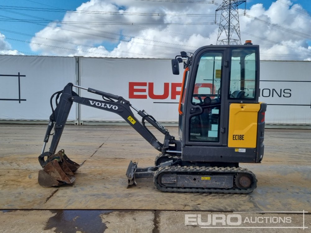 2022 Volvo EC18E - Miniekskavaator: pilt 2 2022 Volvo EC18E - Miniekskavaator: pilt 2