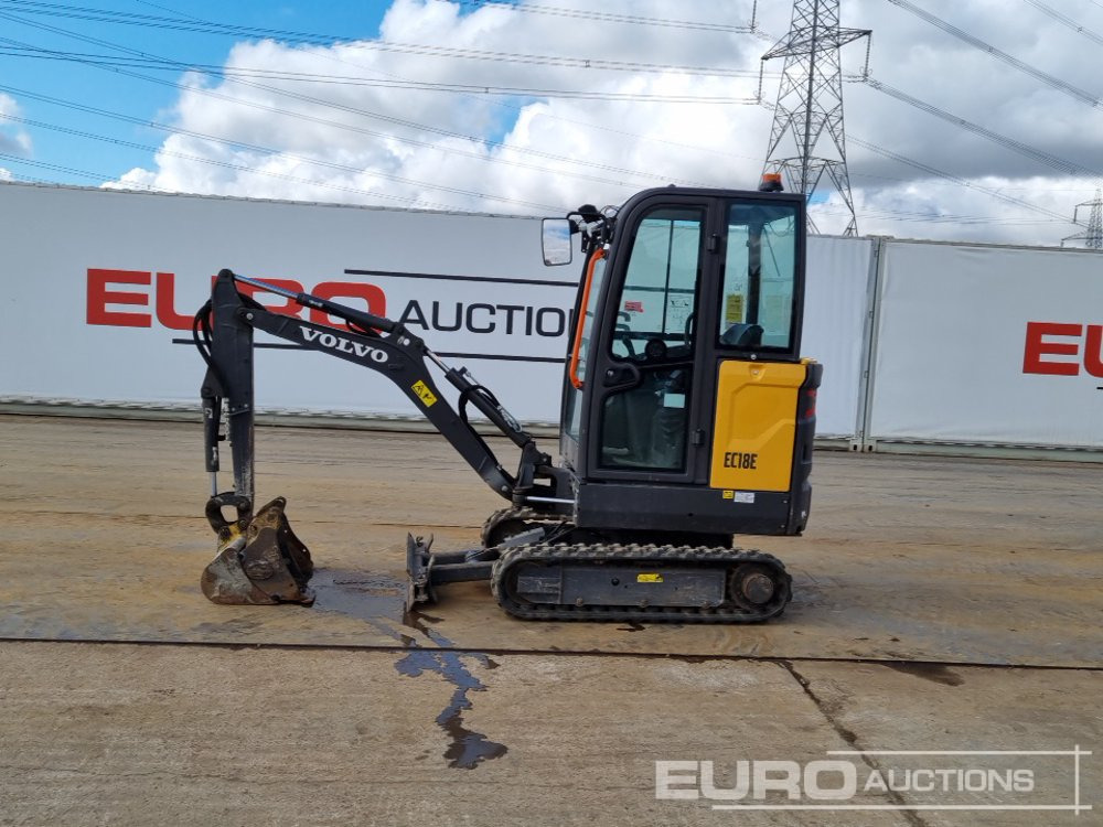 2022 Volvo EC18E - Miniekskavaator: pilt 2 2022 Volvo EC18E - Miniekskavaator: pilt 2
