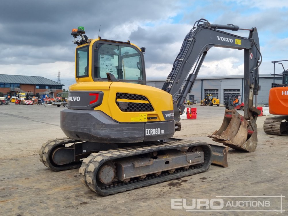 2022 Volvo ECR88D - Miniekskavaator: pilt 5 2022 Volvo ECR88D - Miniekskavaator: pilt 5