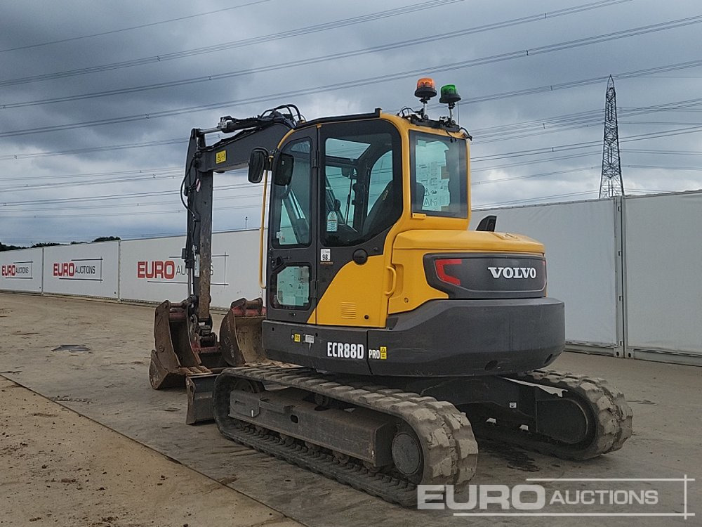 2022 Volvo ECR88D - Miniekskavaator: pilt 3 2022 Volvo ECR88D - Miniekskavaator: pilt 3