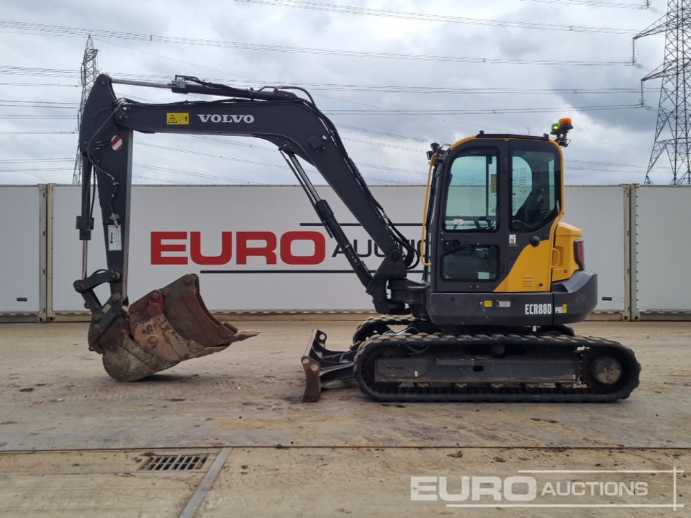 2022 Volvo ECR88D - Miniekskavaator: pilt 2 2022 Volvo ECR88D - Miniekskavaator: pilt 2