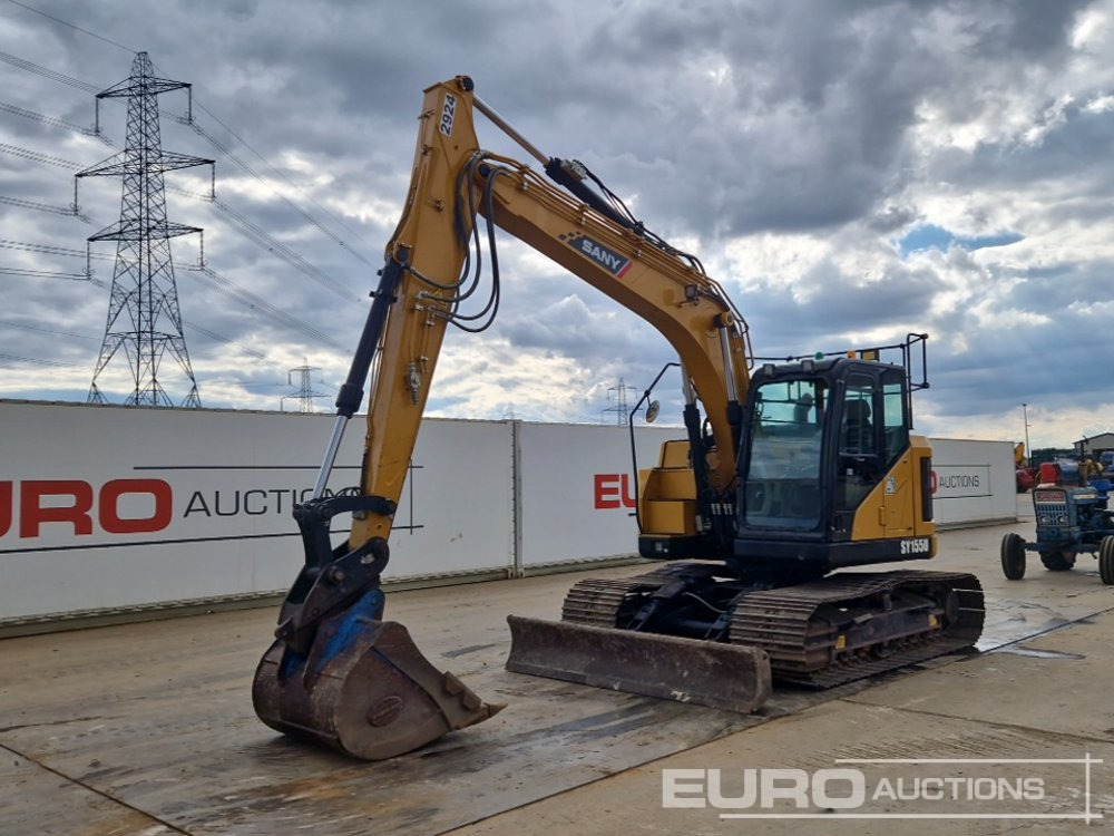 2023 Sany SY155U - Lintekskavaator: pilt 1 2023 Sany SY155U - Lintekskavaator: pilt 1