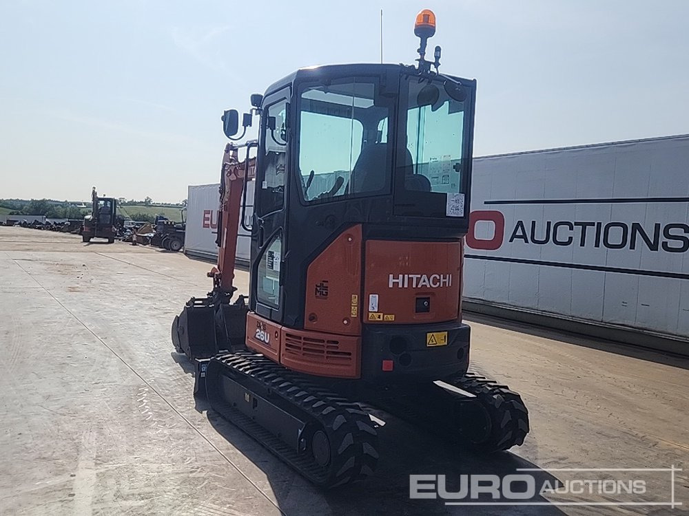 2024 Hitachi ZX26U-6 - Miniekskavaator: pilt 3 2024 Hitachi ZX26U-6 - Miniekskavaator: pilt 3