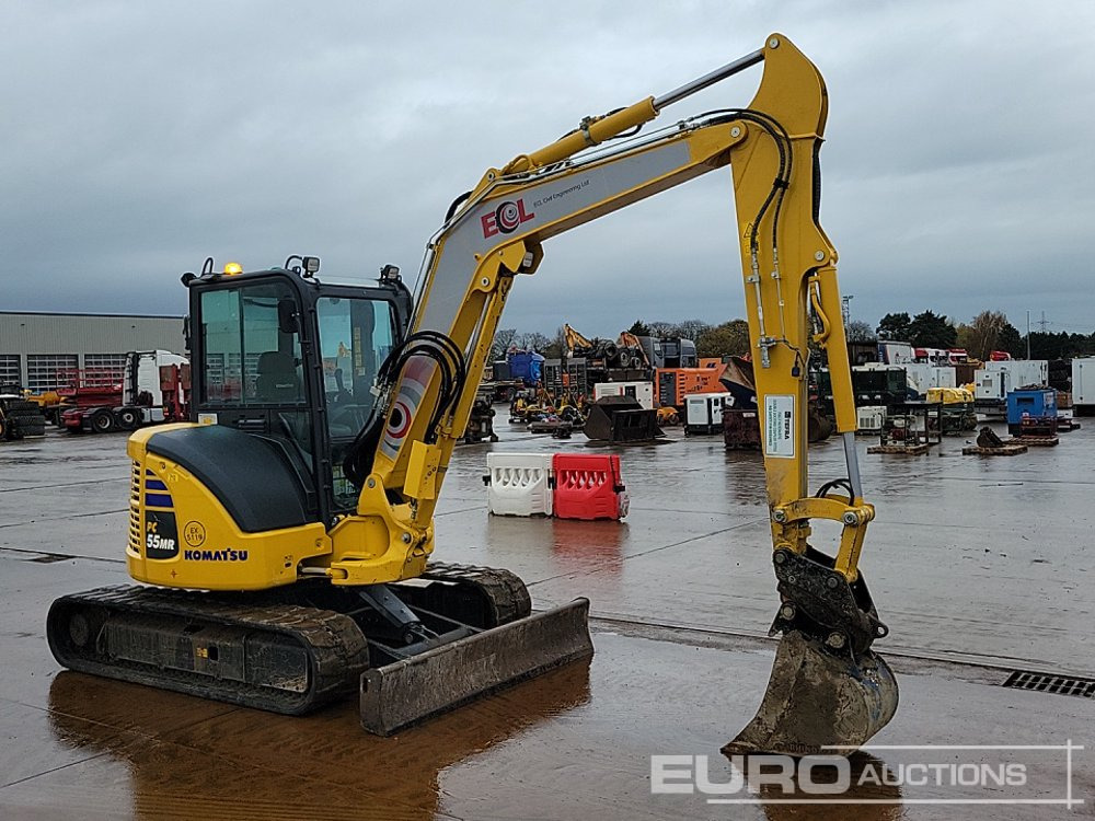 Miniekskavaator 2024 Komatsu PC55MR-5E0: pilt 7