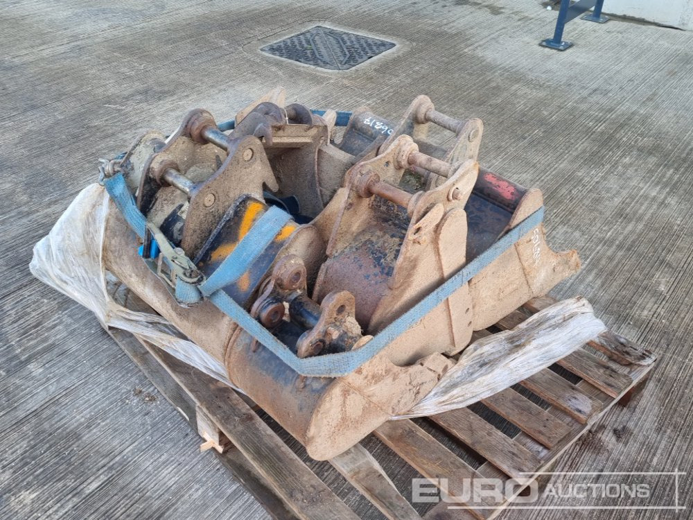 24", 24", 18", 18", 12", 10", 10", 10" Digging Bucket 25-35mm Pin to suit Mini Excavator - Kopp: pilt 5 24", 24", 18", 18", 12", 10", 10", 10" Digging Bucket 25-35mm Pin to suit Mini Excavator - Kopp: pilt 5