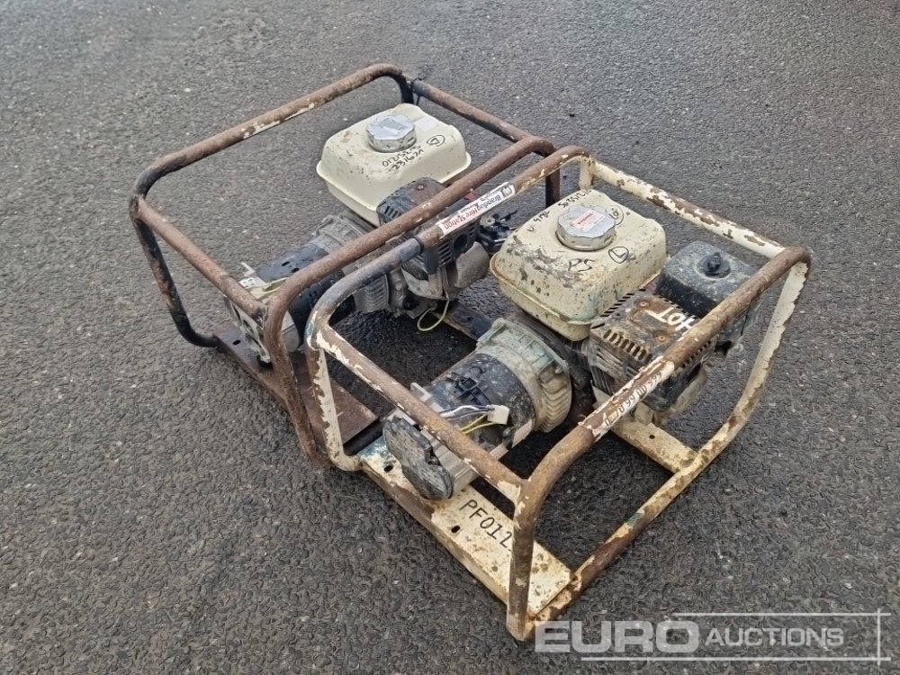 3Kva Petrol Generator, Honda Engine (2 of) (Spares) - Generaatorikomplekt: pilt 4 3Kva Petrol Generator, Honda Engine (2 of) (Spares) - Generaatorikomplekt: pilt 4