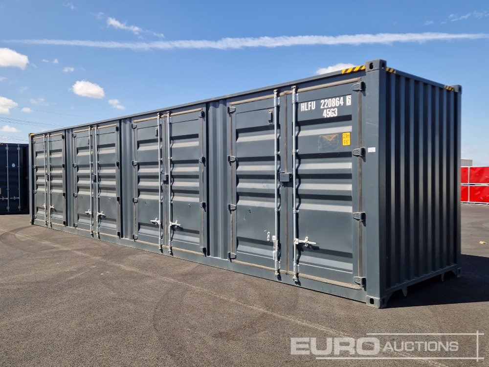 40ft HC Container, 4 Side Doors, 1 End Door (Cannot Be Reconsigned) - Merekonteiner: pilt 3 40ft HC Container, 4 Side Doors, 1 End Door (Cannot Be Reconsigned) - Merekonteiner: pilt 3