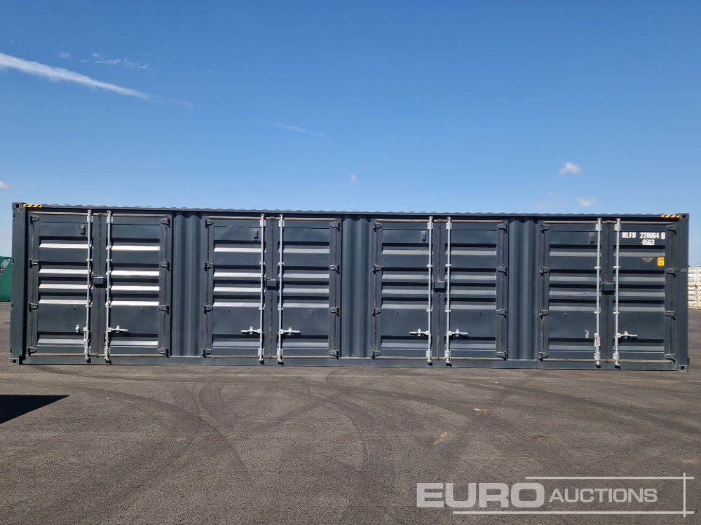 40ft HC Container, 4 Side Doors, 1 End Door (Cannot Be Reconsigned) - Merekonteiner: pilt 2 40ft HC Container, 4 Side Doors, 1 End Door (Cannot Be Reconsigned) - Merekonteiner: pilt 2