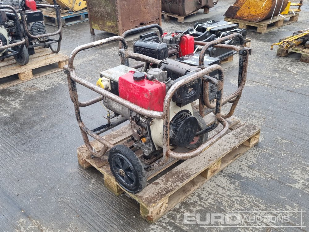 6kVA Generator, Yanmar Engine (2 of) - Mootor: pilt 1 6kVA Generator, Yanmar Engine (2 of) - Mootor: pilt 1