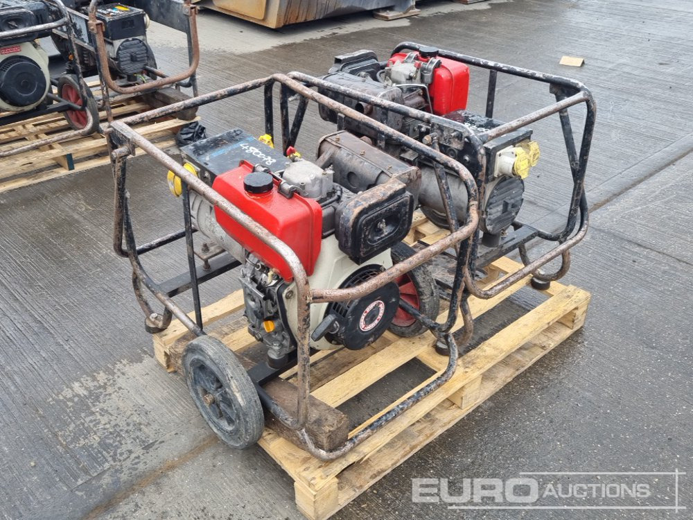6kVA Generator, Yanmar Engine (2 of) - Mootor: pilt 1 6kVA Generator, Yanmar Engine (2 of) - Mootor: pilt 1