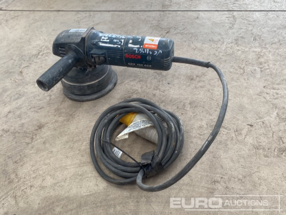 Bosch GEX150 ACE 110 Volt Orbital Sander (Spares) - Ehitusseade: pilt 5 Bosch GEX150 ACE 110 Volt Orbital Sander (Spares) - Ehitusseade: pilt 5