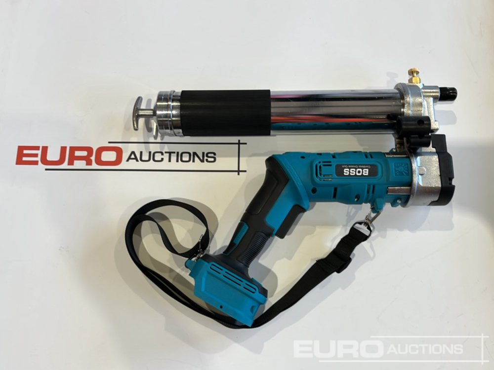 Ehitusseade Boss 21 Volt Lithium Battery Cordless Grease Gun, 2 Batteries, Charger, Case, Shoulder Strap, Extension Pieces and Fittings: pilt 11