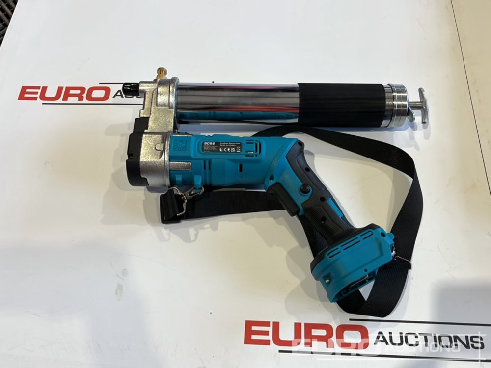 Ehitusseade Boss 21 Volt Lithium Battery Cordless Grease Gun, 2 Batteries, Charger, Case, Shoulder Strap, Extension Pieces and Fittings: pilt 10