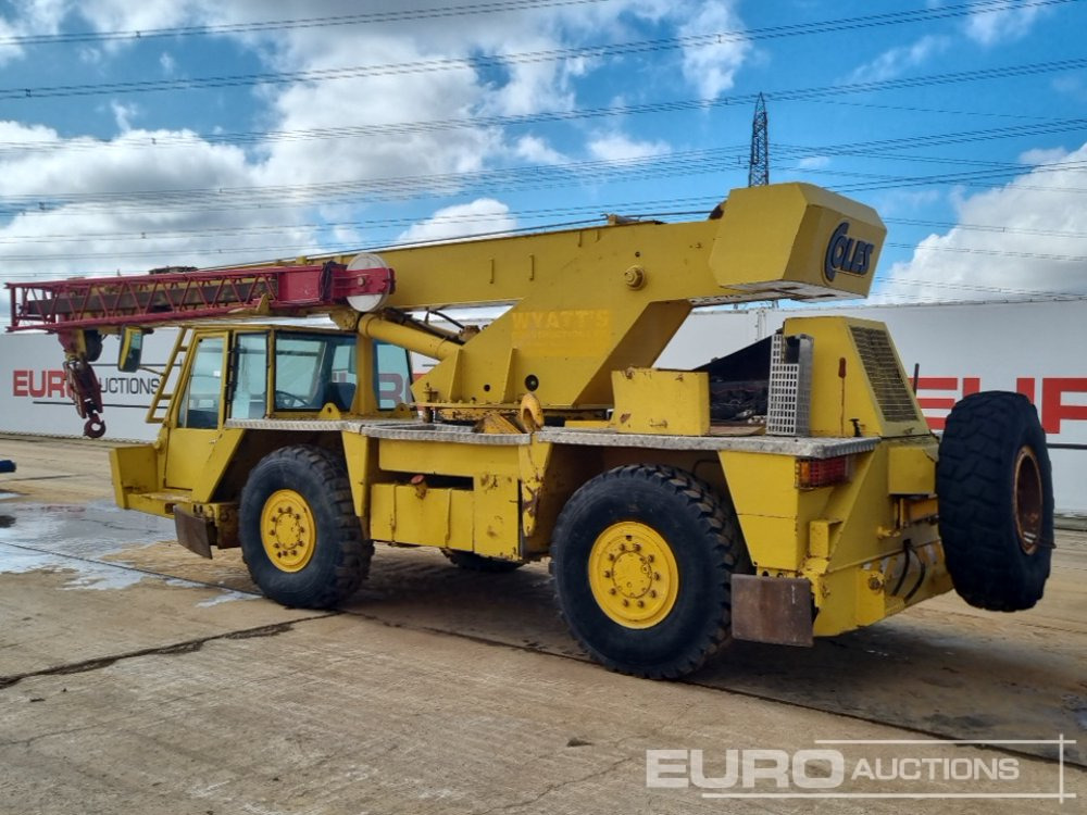 Coles 4x4 Mobile Crane, Stabilisers - Autokraana: pilt 3 Coles 4x4 Mobile Crane, Stabilisers - Autokraana: pilt 3