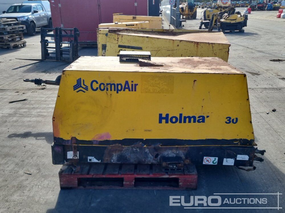 Comp Air Compressor (Engine Missing), Atlas Copco Single Axle Compressor (Engine Missing), Comp Air Single Axle Compressor (Engine Missing) - Õhukompressor: pilt 2 Comp Air Compressor (Engine Missing), Atlas Copco Single Axle Compressor (Engine Missing), Comp Air Single Axle Compressor (Engine Missing) - Õhukompressor: pilt 2