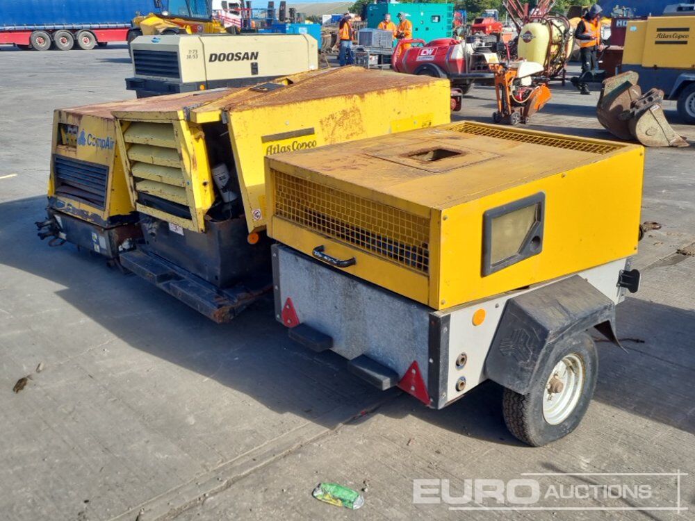 Comp Air Compressor (Engine Missing), Atlas Copco Single Axle Compressor (Engine Missing), Comp Air Single Axle Compressor (Engine Missing) - Õhukompressor: pilt 5 Comp Air Compressor (Engine Missing), Atlas Copco Single Axle Compressor (Engine Missing), Comp Air Single Axle Compressor (Engine Missing) - Õhukompressor: pilt 5