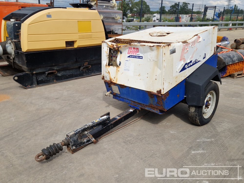 Compair Single Axle Compressor (Parts Missing) - Õhukompressor: pilt 1 Compair Single Axle Compressor (Parts Missing) - Õhukompressor: pilt 1