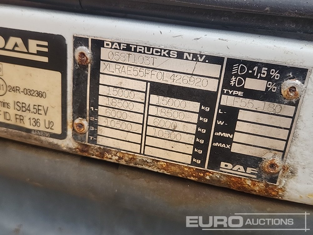 Külmutiga veoauto DAF LF 55.180: pilt 40