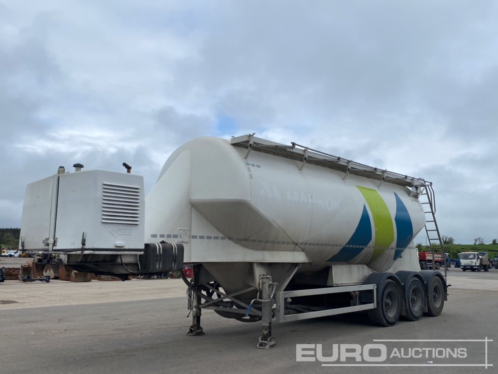 Feldbinder Tri Axle Cement Trailer, BPW Axles - Tsistern poolhaagis: pilt 1 Feldbinder Tri Axle Cement Trailer, BPW Axles - Tsistern poolhaagis: pilt 1