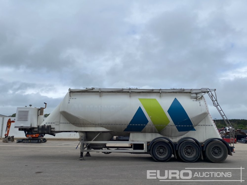 Feldbinder Tri Axle Cement Trailer, BPW Axles - Tsistern poolhaagis: pilt 2 Feldbinder Tri Axle Cement Trailer, BPW Axles - Tsistern poolhaagis: pilt 2