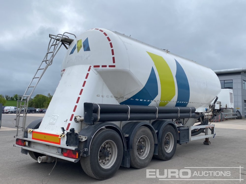 Feldbinder Tri Axle Cement Trailer, BPW Axles - Tsistern poolhaagis: pilt 5 Feldbinder Tri Axle Cement Trailer, BPW Axles - Tsistern poolhaagis: pilt 5