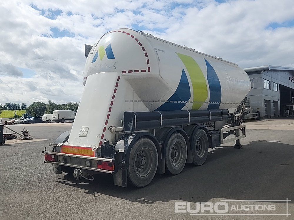 Feldbinder Tri AxleCement Tanker, BPW Axles - Tsistern poolhaagis: pilt 5 Feldbinder Tri AxleCement Tanker, BPW Axles - Tsistern poolhaagis: pilt 5